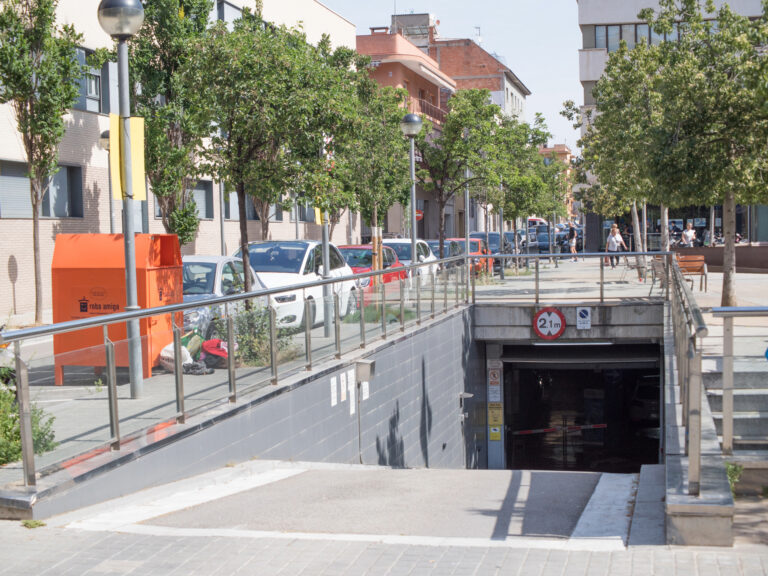 entrada parking granollers