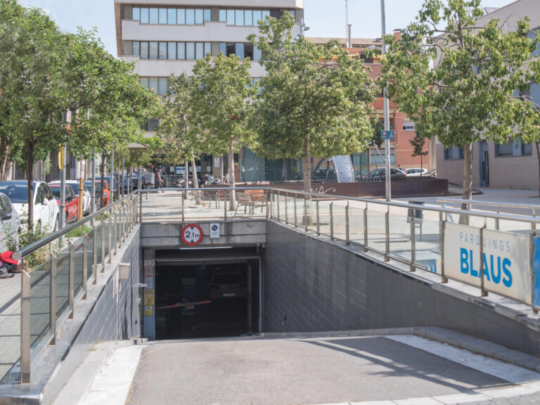 entrada parking granollers